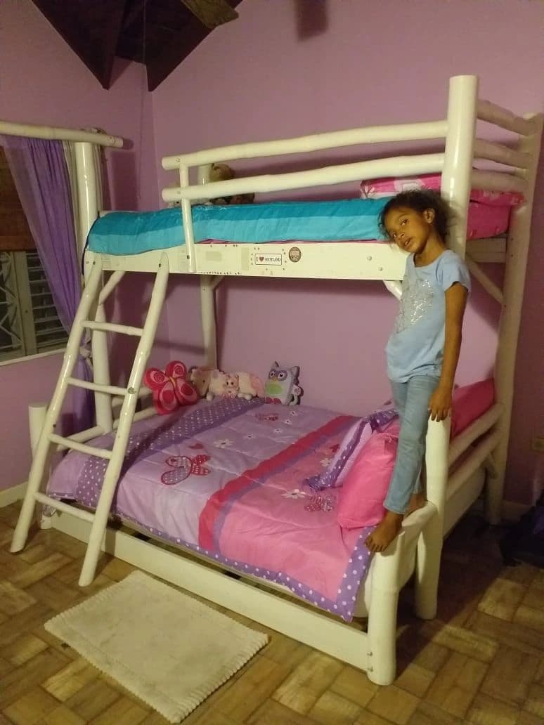 Bunk Bed — handcrafted bamboo furniture made in Jamaica by Bamboo Factory Store